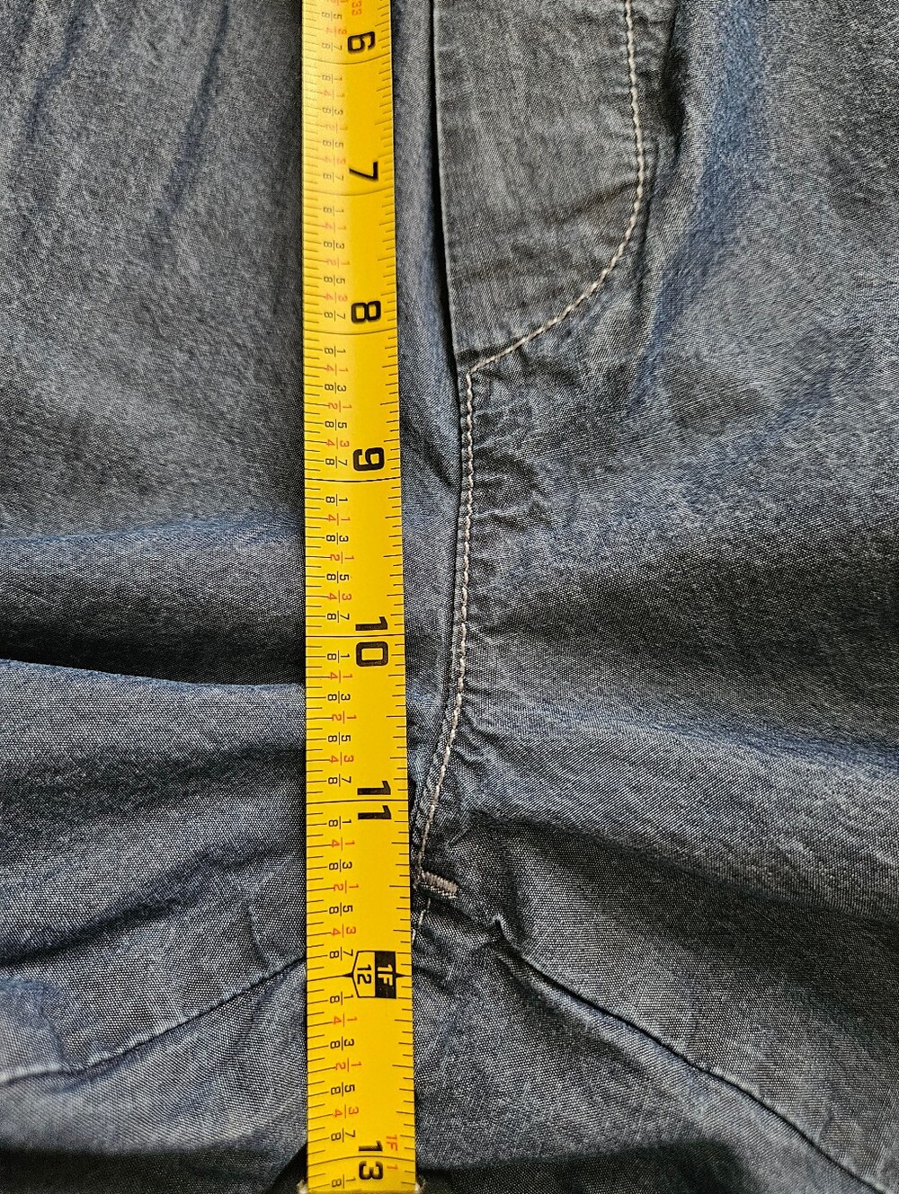 Anthropologie Pilcro Denim Bungee Parachute Cargo Pants Wide Leg Women's M - Picture 7 of 8